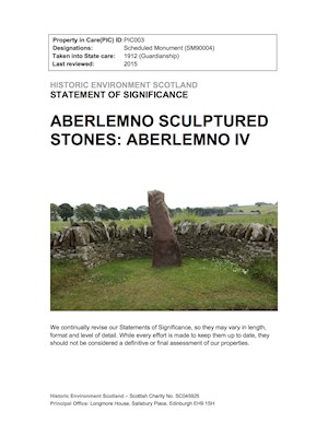 Aberlemno Sculptured Stones: Aberlemno IV - Statement of Significance
