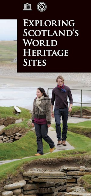 Front cover of Exploring Scotland's World Heritage Sites