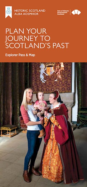 Front cover of the Explorer Pass & Map leaflet